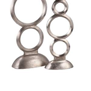 Ensemble de bougeoirs antiques élégants support décoratif en métal pour événements spéciaux et décoration de la maison au meilleur prix - Product Image 3