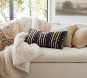 Decorative Bohemian 45x45 Cm Sofa <b>Back</b> <b>Support</b> Giraffe Embroidered Cotton Square Cushion Covers at Best Prices - Product Image 4