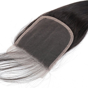 Extensiones de Cabello Humano Virgen Remy 4x4 5x5 6x6, Paquetes de Trama Doble a Máquina, Todos los Colores para Cierre de Encaje, Calidad India - Product Image 4