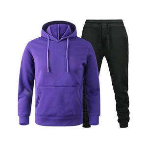 Trajes de chándal de algodón 100% para hombre de bajo precio Venta superior Su propio logotipo Mejor fabricante Hecho especial para chándales de hombre - Product Image 2