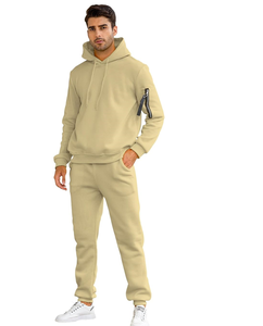 Ensemble de survêtements pour hommes, ensemble de 2 pièces, sweat-shirt à capuche, tenue de jogging, survêtements pour hommes, décontracté, athlétique, pull à manches longues - Product Image 2