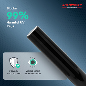 Roadpower cao cấp cửa sổ phim SPT loạt 76cm * 30m siêu đen với UV chặn và tăng cường sự riêng tư hoàn hảo cho xe ô tô - Product Image 2