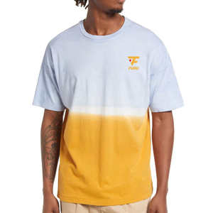 La mejor Camiseta cómoda de verano con cuello redondo para hombre, estampado sólido informal de gran tamaño, hecho de algodón, poliéster lavado, venta en línea - Product Image 6