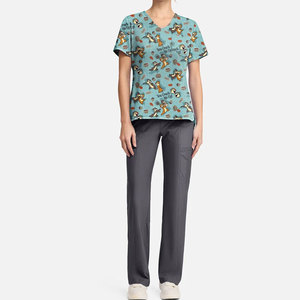 Vêtements médicaux unisexes en gros, ensembles de blouses d'hôpital, uniformes d'infirmière pour médecins et infirmières, jogging en coton et polyester - Product Image 1