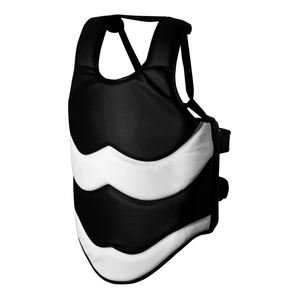 ชุดฝึกชกมวยศิลปะการต่อสู้ป้องกันหน้าอกสีขาวและสีดำ - Product Image 6