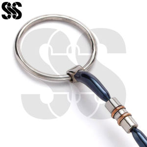 Bocado de Anillas Sueltas para Caballo, Construcción Robusta de Acero Inoxidable, Control Suave, Equipo Ecuestre, Bocado de Alta Calidad y Duradero - Product Image 4