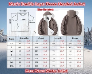 Custom Embroidery Stand Collar High Street Sherpa <b>Fleece</b> Jacket Breathable Premium Zip-Up Men's Winter Waterproof Letter - Product Image 6