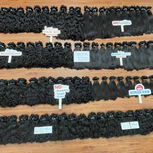 ผมต่อแบบลอนธรรมชาติสำหรับต่อผมมนุษย์เวียดนามดิบ10% - Product Image 4