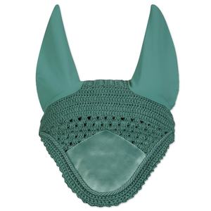 ผ้าคลุมหน้าป้องกันแมลงวันเนื้อนุ่มระบายอากาศได้ดีหมวกใบหูม้าผลิตจากปากีสถานสำหรับการฝึกขับขี่อุปกรณ์ป้องกันแมลงวัน - Product Image 1