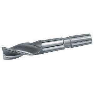8749F 22 Fraise cylindrique HSS-E avec 3 dents de coupe et trou fileté, revêtement, diamètre de tige 3,175 mm pour rainures - Product Image 1