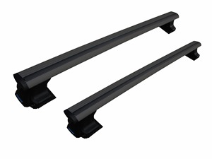 TrophyBars 120cm <b>Aluminum</b> Anodized Heavy Duty Roof Rack Cross Bars <b>Luggage</b> Carrier for Chevrolet Aveo 1 Hatchback 2006-2011 - Product Image 3