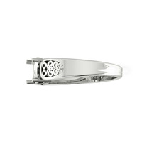 Bague semi-montée en argent sterling 925, filigrane, pré-creusée, à griffes, romantique, pour fiançailles, mariage, vierge, pour les fêtes