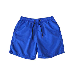 Short de fitness d'été taille haute pour hommes Short de course à motif solide à séchage rapide Short de gym d'entraînement de fitness de style de rue - Product Image 4