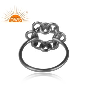 Último diseño hecho a mano conjunto de latón anillo apilable joyería personalizada para mujer regalo para ella - Product Image 5