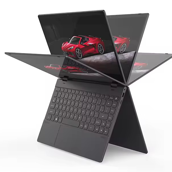 High-Performance N95 2-in-1 PC Tablet 14-Inch 360 Flip Laptop Agriculture Automotive Students Portable Computer Design Christmas