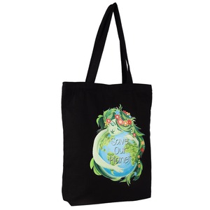 Bolsas de Tela Ecológicas Personalizadas al por Mayor, Bolsas de Compra de Algodón Orgánico con Impresión Personalizada, Bolsas Reutilizables de Tela No Tejida para Negocios, Tiendas, Playa y Escuela - Product Image 4