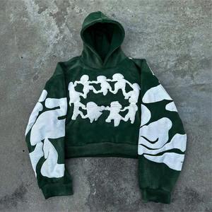 <b>Top</b> Selling Fully Customize 100% Cotton Winter Rhinestone for Hoodie for <b>Men</b> & Women Wholesale - Product Image 1