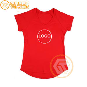 T-shirt Delta personnalisé pour femmes Vêtements de sororité Sigma Jersey de coton T-shirt Theta respirant de haute qualité Vêtements grecs pour femmes - Product Image 3