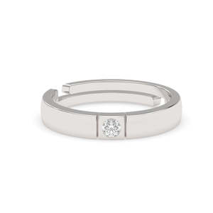NOVAMART Fine Buy Premium 925 Pure Sterling <b>Silver</b> <b>Rings</b> for <b>Men</b> Boho Style Diamond Turquoise Jade Inlay Rhodium Plated Set Plat - Product Image 1