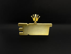 CZ Hip Hop <b>Bee</b> Pendant With Cuban Chain Personalized CZ Star Pendant Necklace - Product Image 2