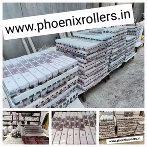 Rodillos Industriales de Caucho de Silicona, Eje Metálico de Alta Presión, Resistentes al Calor, Tecnología Alemana sin Juntas para Corte de Trabajo Pesado - Product Image 5