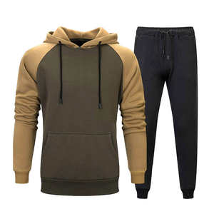 2026 Wholesale Luxury Style Men Tracksuit Set Casual Slim Fit Two Piece Outfit For Travel And Lounge Men Tracksuit OEM Service - Product Image 1