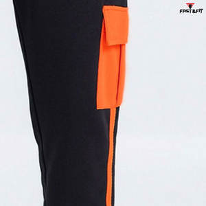 Joggers décontractés personnalisés pour hommes, pantalons de survêtement de sport, course à pied, gym, fitness, musculation, style pantalon - Product Image 5