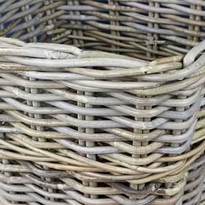 Rattan <b>Square</b> Wicker Waste Paper Bin Handmade <b>Storage</b> <b>Baskets</b> Natural Rattan Modern Multifunction Made in Viet Nam - Product Image 4