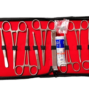 MEDIHEAL SURGICAL CORPORATION Juego de Instrumentos Quirúrgicos Avanzados de Acero Alemán de 14 Piezas, Pinzas, Mango de Bisturí, Herramientas de Disección - Product Image 4