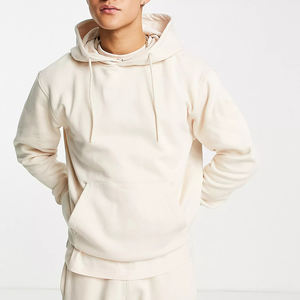 Vente en gros Sweats à capuche personnalisés pour hommes Haute qualité French Terry Heavy Weight Casual Running Sweat à capuche avec col imprimé et poches - Product Image 4