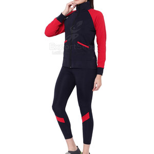 Chándal de mujer de invierno de calidad superior Diseño de dos piezas Tu propio chándal de manga larga para mujer - Product Image 3