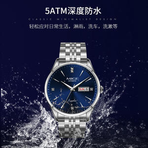 Customized Stainless Steel Round Dial Auto Date man <b>Mechanical</b> <b>Watch</b> - Product Image 3