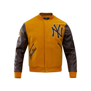 Veste universitaire de baseball à manches en cuir avec broderie en chenille personnalisée de haute qualité Veste d'hiver Me Letterman - Product Image 2