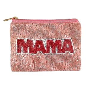 กระเป๋าใส่เหรียญประดับลูกปัดเมล็ดพันธุ์ออกแบบได้ตามต้องการกระเป๋าใส่เหรียญสวยๆพร้อมคุณสมบัติเครื่องประดับแฟชั่น - Product Image 1