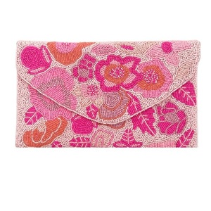 2025 tendencia colorida semilla cuentas fiesta embrague bordado bolso estilo bohemio bordado con cuentas embrague para mujer - Product Image 1