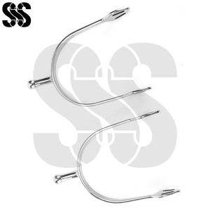 Meilleures ventes : Nouveaux éperons d'équitation en acier inoxydable de style anglais, durables, résistants à la corrosion, design élégant - Product Image 2