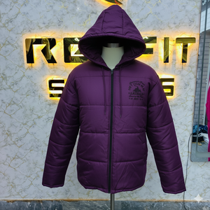 Doudoune grise de qualité supérieure tendance pour hommes Vestes en polyester et nylon pour hommes Doudounes pour hommes High Street - Product Image 5