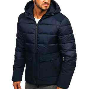 2025 personnalisé léger hommes hiver doudoune imperméable coupe-vent respirant col montant couleur unie confortable décontracté - Product Image 5