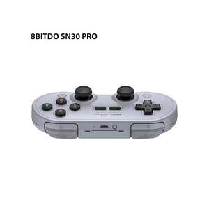 คอนโทรลเลอร์ 8BitDo SN30 Pro รุ่น Retro Classic สำหรับบลูทูธไร้สาย จอยสติ๊กพลาสติก อะแดปเตอร์ ใช้งานร่วมกับ PS2 และเกมบนพีซี - Product Image 2