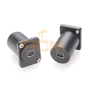 Convertisseur de montage sur panneau femelle Mini DisplayPort <span class=keywords><strong>Format</strong></span> MDP XLR Adaptateur de baril de montage sur châssis Mini connecteur à bride DP - Product Image 4