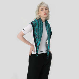 ผ้าคลุมไหล่ผ้าชีฟองผ้าฝ้ายสำหรับผู้หญิงมุสลิมลายพิมพ์ดิจิทัลแบบยาว สไตล์ดั้งเดิมของฤดูใบไม้ร่วง ยี่ห้อ SIDDIQUI HOSINEX ระบายอากาศได้ดี กันลม - Product Image 3