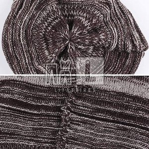 Nouveau Style Jacquard Bonnets Chapeaux 100% Laine Dernière Conception Bonnets À Tricoter Chapeaux - Product Image 2