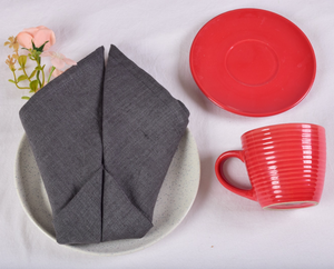 100% ทำด้วยมือผ้าลินินแท้แผ่นรองจานและผ้าเช็ดปากสำหรับงานแต่งงานงานปาร์ตี้สำนักงานหรือใช้ในบ้าน - Product Image 1