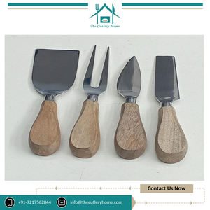 ชุดชีส4ชิ้นด้ามไม้แบบคงทนดีไซน์ใหม่ล่าสุดจากราชวงศ์ - Product Image 3