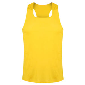 Camiseta sin mangas transpirable impermeable OEM ODM para mujer, camiseta acanalada para mujer, camiseta sin mangas de tela de algodón, Top corto de talla estadounidense para mujer - Product Image 5