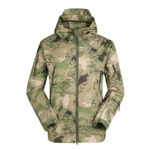 Veste coupe-vent softshell pour homme personnalisée printemps-hiver avec logo frontal respirante et imperméable - Product Image 5