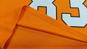 Ropa de calle personalizada a granel, camiseta de fútbol americano para mujer, diseño de Fans, bordado de malla, cosido, camisetas cortas de porristas - Product Image 4