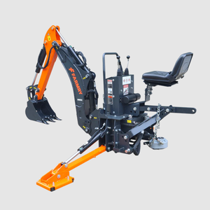 Retroexcavadora Compacta Comercial de 6 Pulgadas con Brazo Curvo, Cucharón de 12 Pulgadas, Bomba de Engranajes y Sistema Hidráulico Integrados - Product Image 3