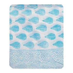Pareos de Algodón Indio con Estampado a Mano, Chal, Bufanda de Algodón Voile, Cubierta para la Playa - Product Image 1