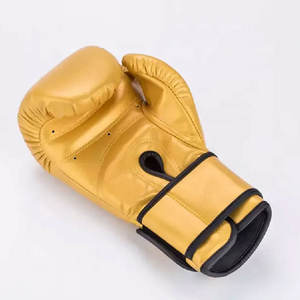 Gants de boxe personnalisables Premium en cuir véritable respirant évacuation de l'humidité séchage rapide légers marque privée Arts martiaux - Product Image 4